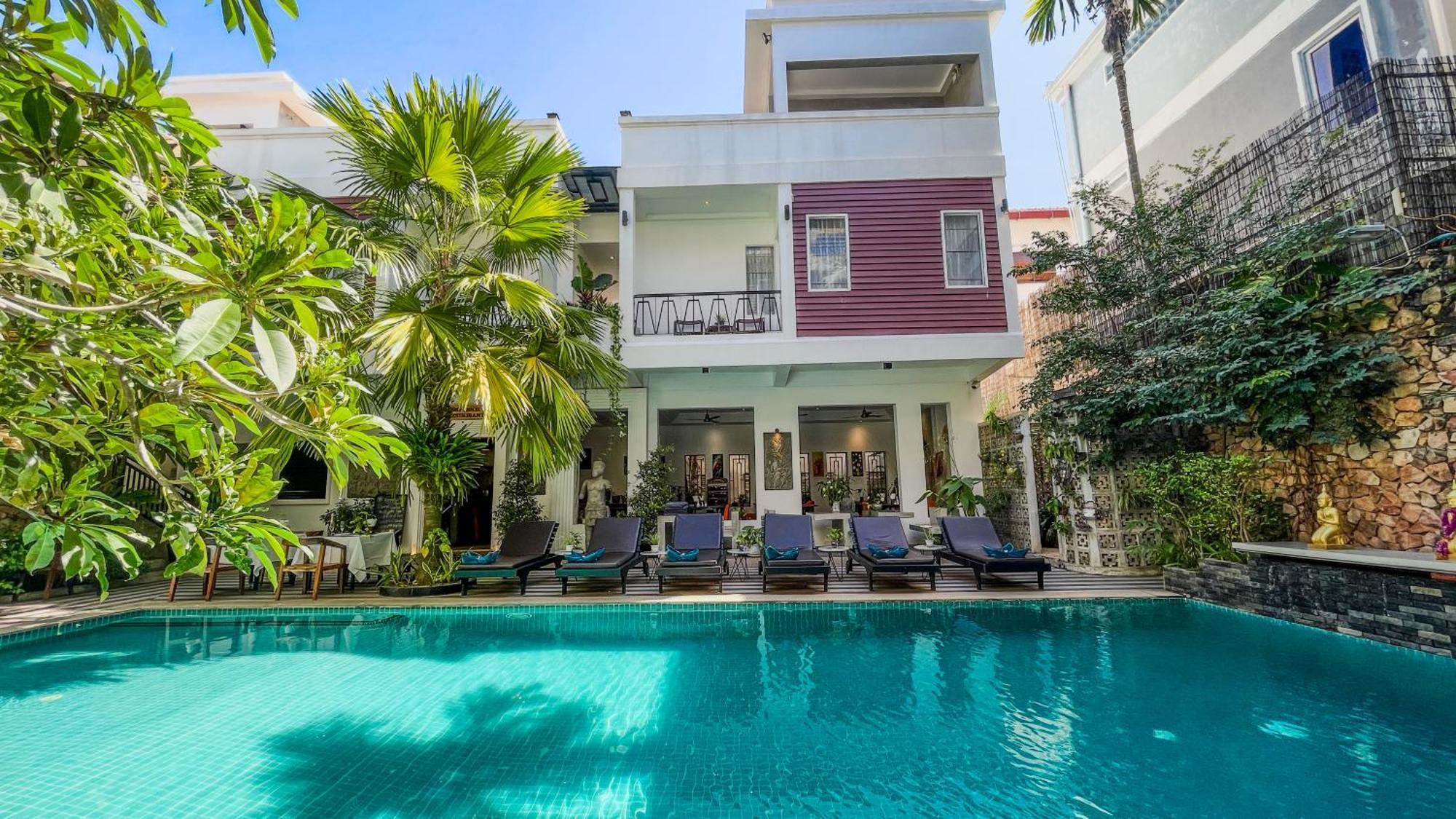 Boutique Indochine D'Angkor Hotel Siem Reap Exterior photo